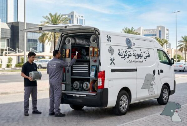 فني تهوية مركزية قريب منك في جميع مناطق الكويت