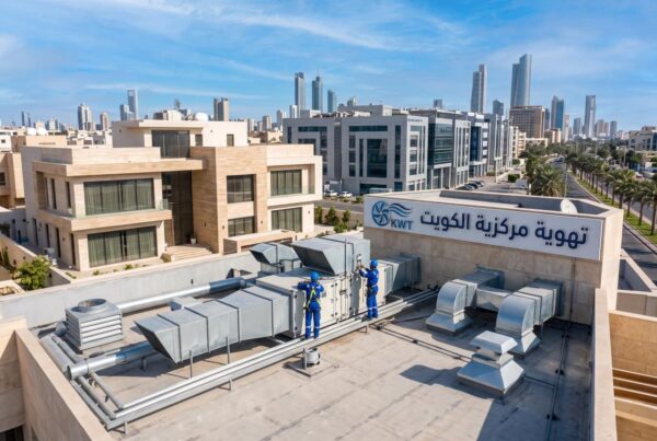 شركة تهوية مركزية الكويت صيانة وتركيب شفاطات قسائم الكويت