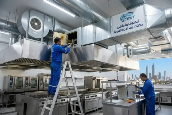 تنظيف دكتات ومداخن التهوية المركزية وغسيل المداخن الكويت